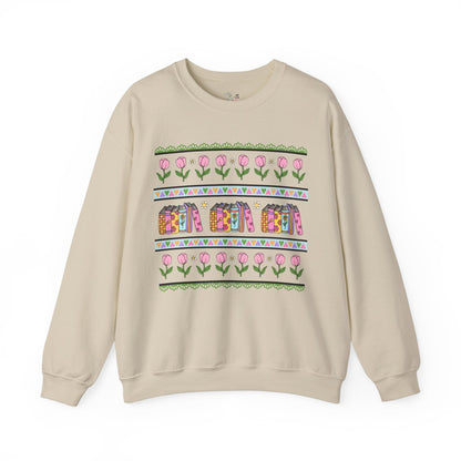 Floral Bookish Sweatshirt