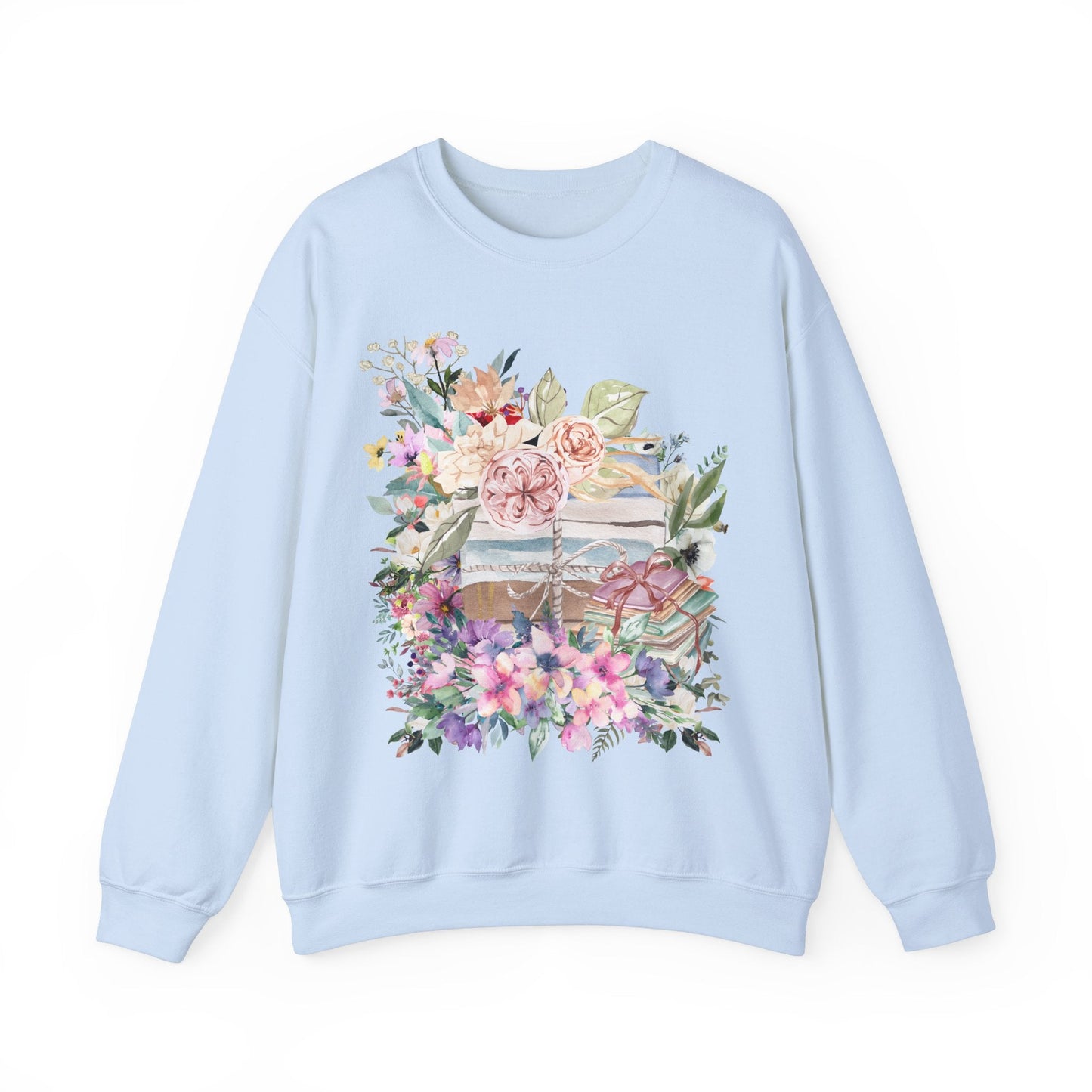 Floral Bookish Sweatshirt