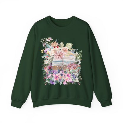 Floral Bookish Sweatshirt