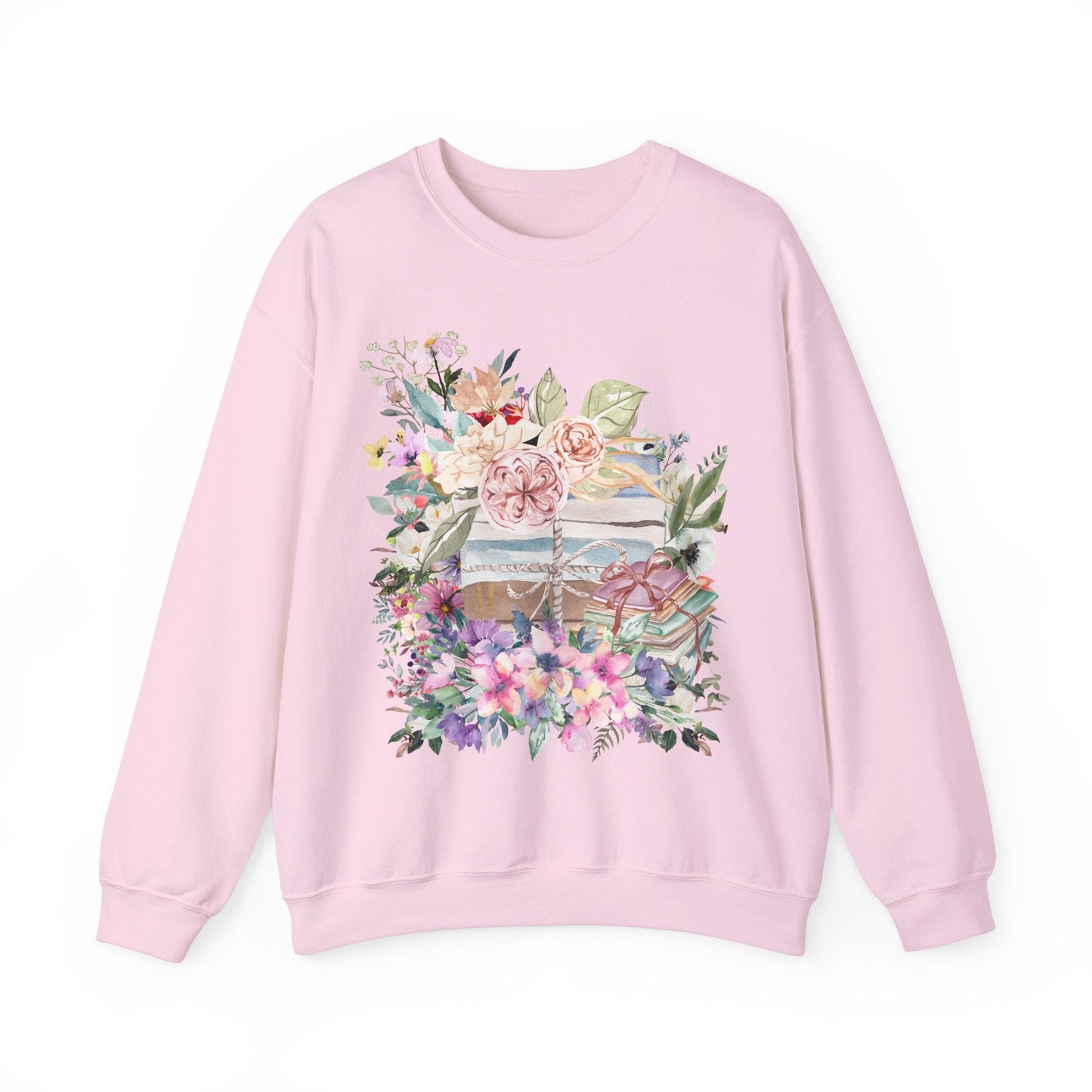 Floral Bookish Sweatshirt