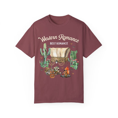 Western Romance Book Tee
