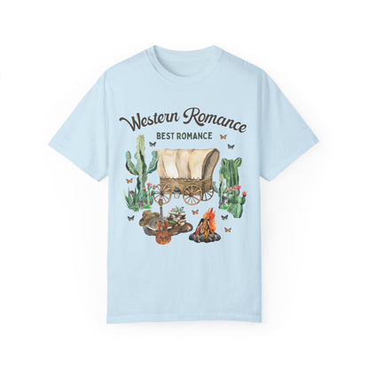 Western Romance Book Tee