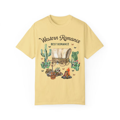 Western Romance Book Tee