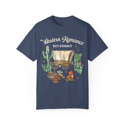 Western Romance Book Tee