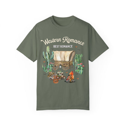 Western Romance Book Tee