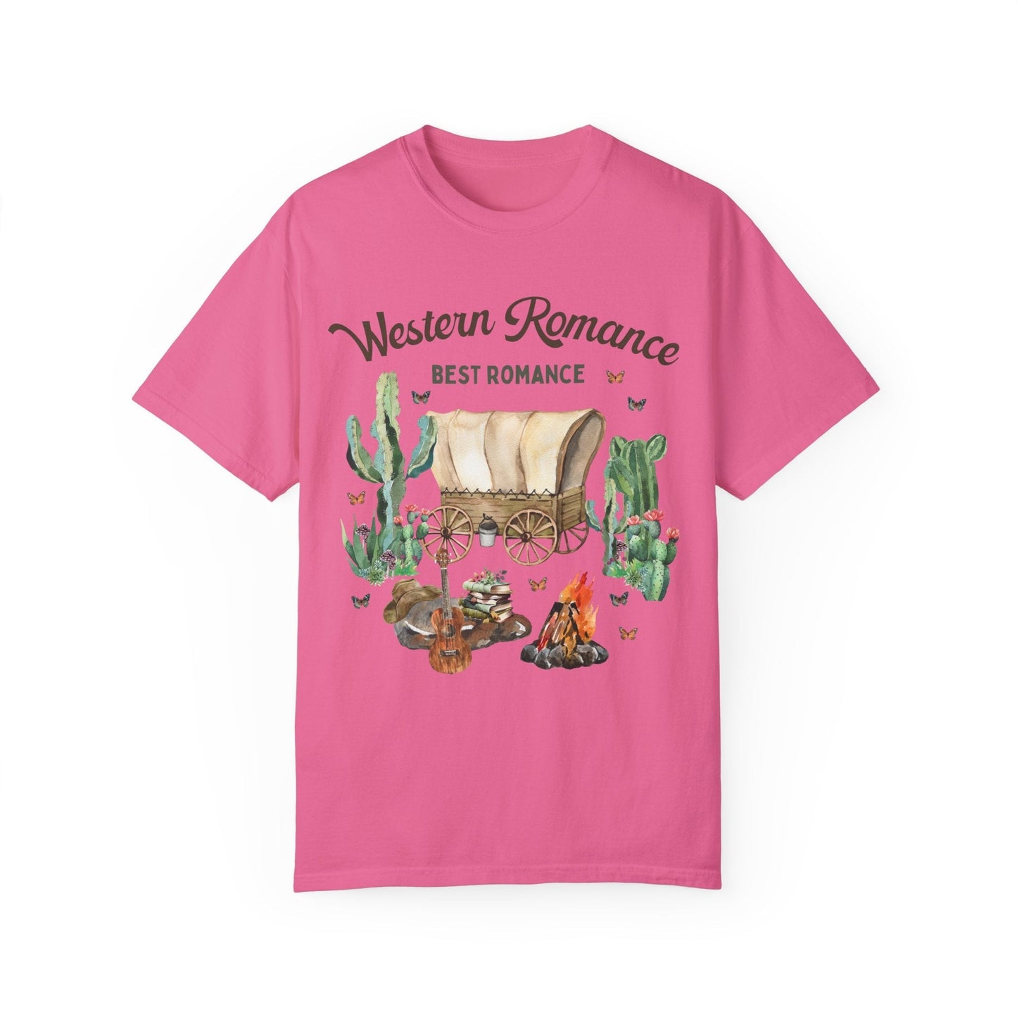 Western Romance Book Tee