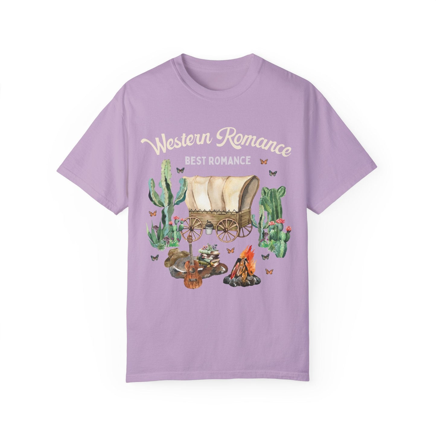 Western Romance Book Tee