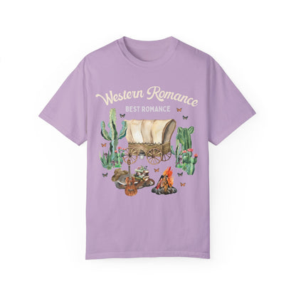 Western Romance Book Tee