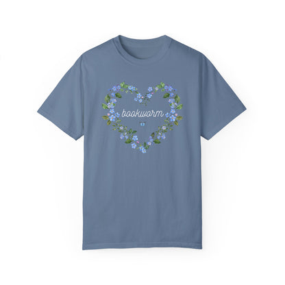 Floral Bookworm Tee Shirt