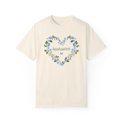 Floral Bookworm Tee Shirt
