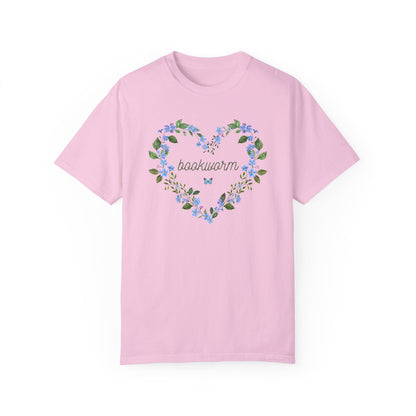 Floral Bookworm Tee Shirt