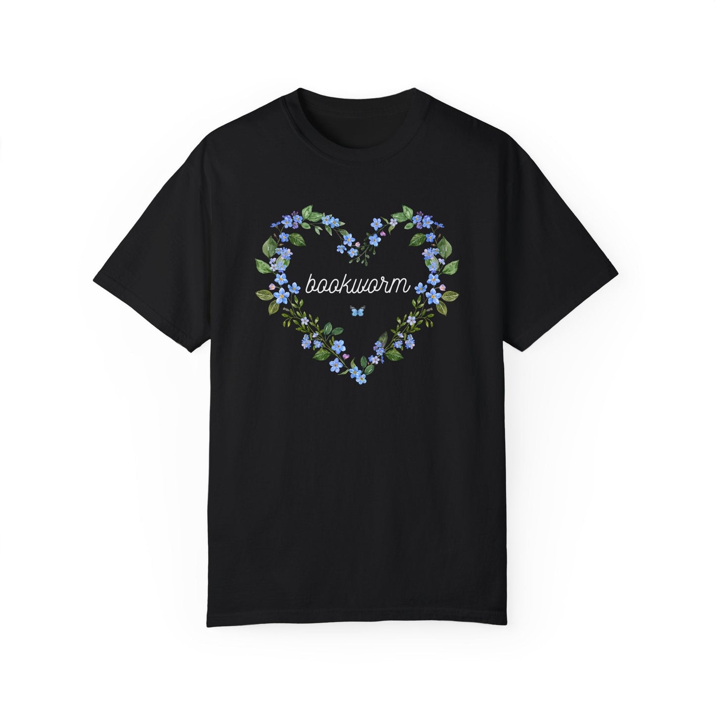 Floral Bookworm Tee Shirt