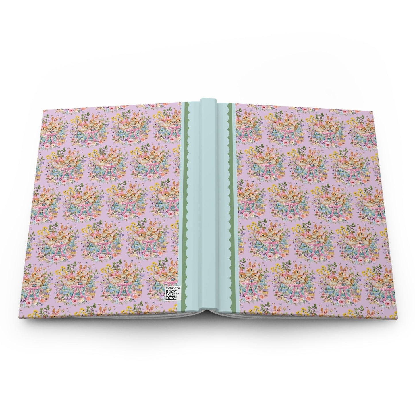 Floral Bunny Notebook
