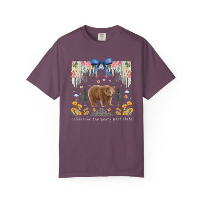 Floral California Animal Lover Tee