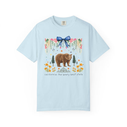 Floral California Animal Lover Tee