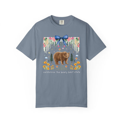 Floral California Animal Lover Tee