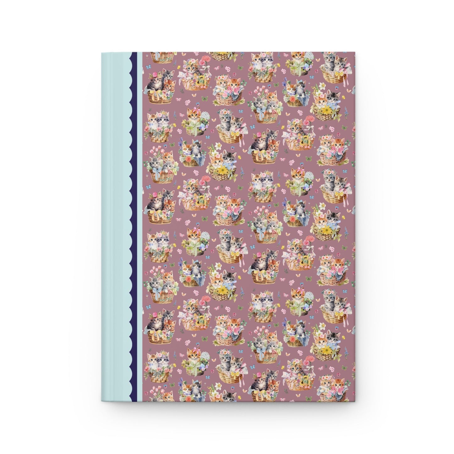 Floral Cat Lover Journal
