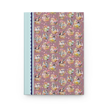 Floral Cat Lover Journal
