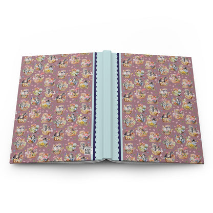 Floral Cat Lover Journal