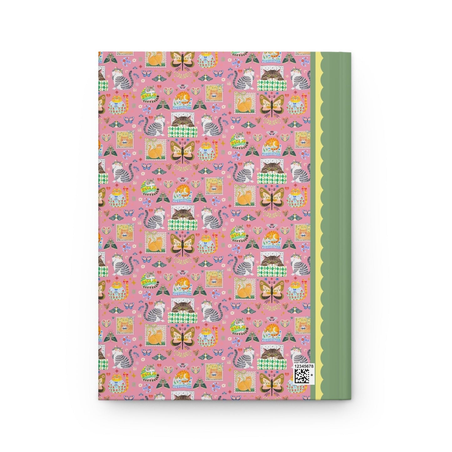 Floral Cat Notebook