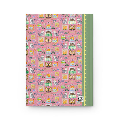 Floral Cat Notebook