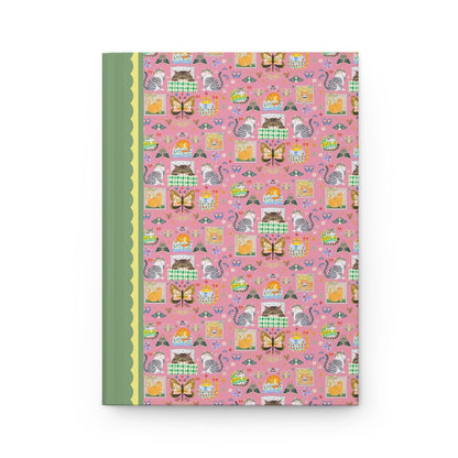 Floral Cat Notebook