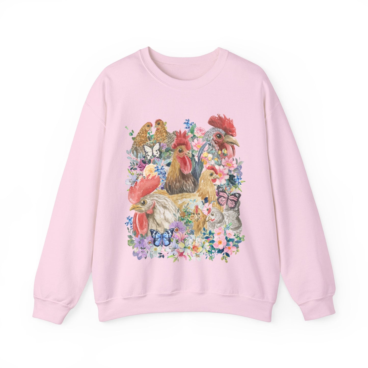 Floral Chicken Lady Shirt