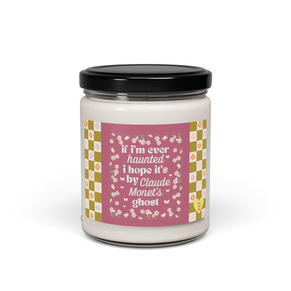 Floral Claude Monet Candle
