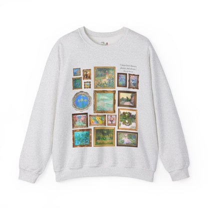 Floral Claude Monet Sweatshirt