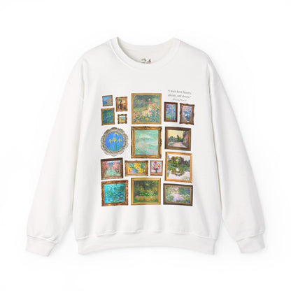 Floral Claude Monet Sweatshirt