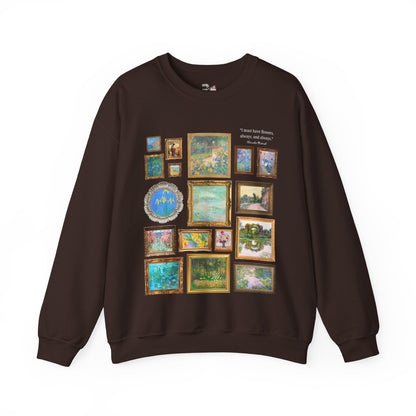 Floral Claude Monet Sweatshirt