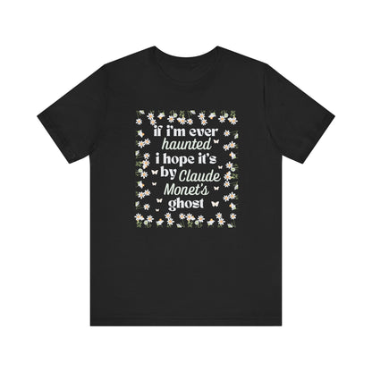 Floral Claude Monet Tee Shirt