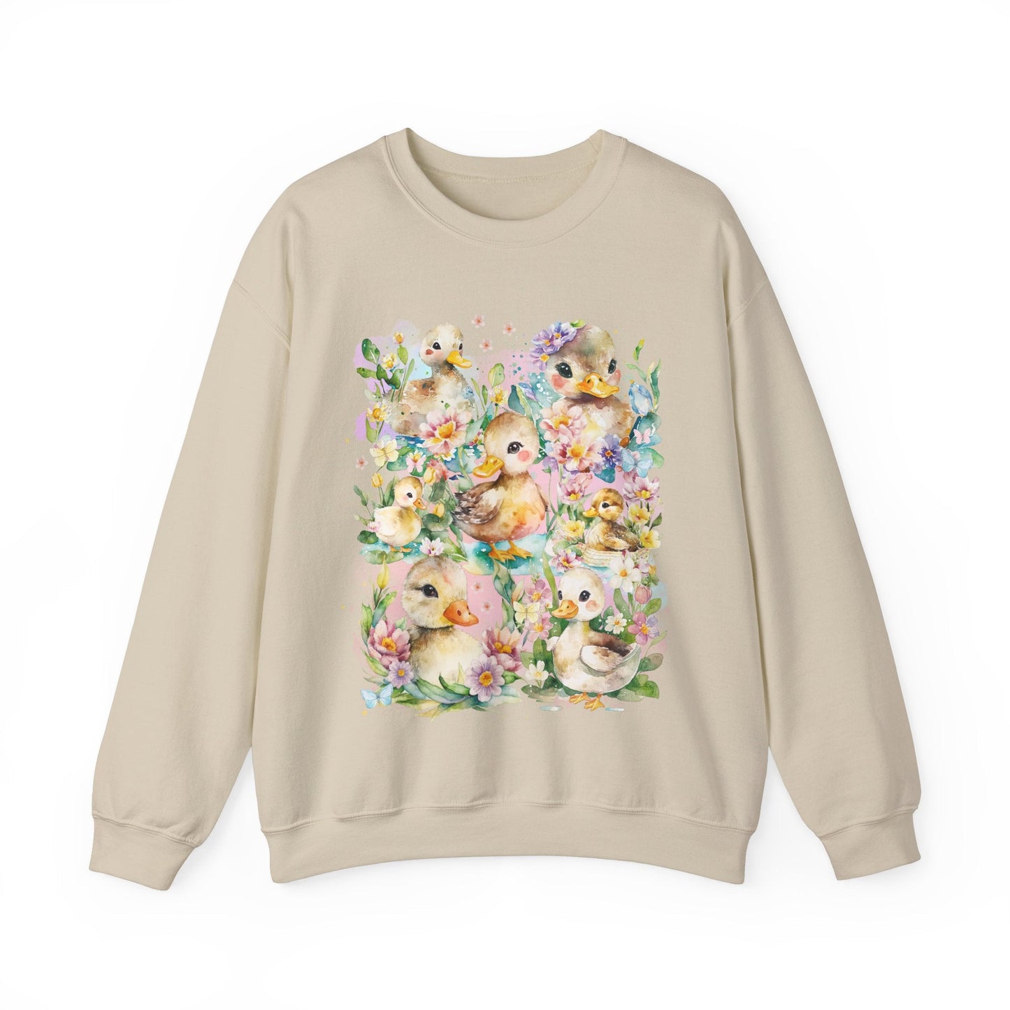 Floral Duck Sweatshirt