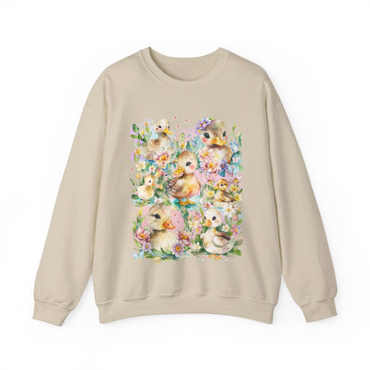 Floral Duck Sweatshirt