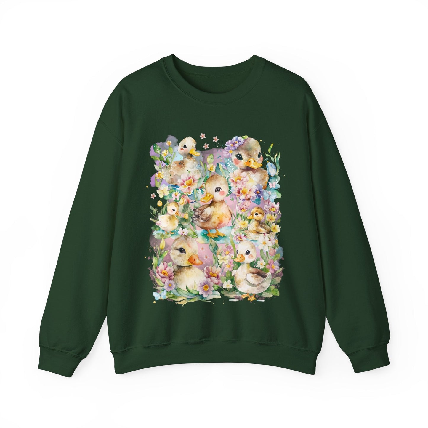 Floral Duck Sweatshirt