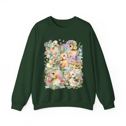 Floral Duck Sweatshirt