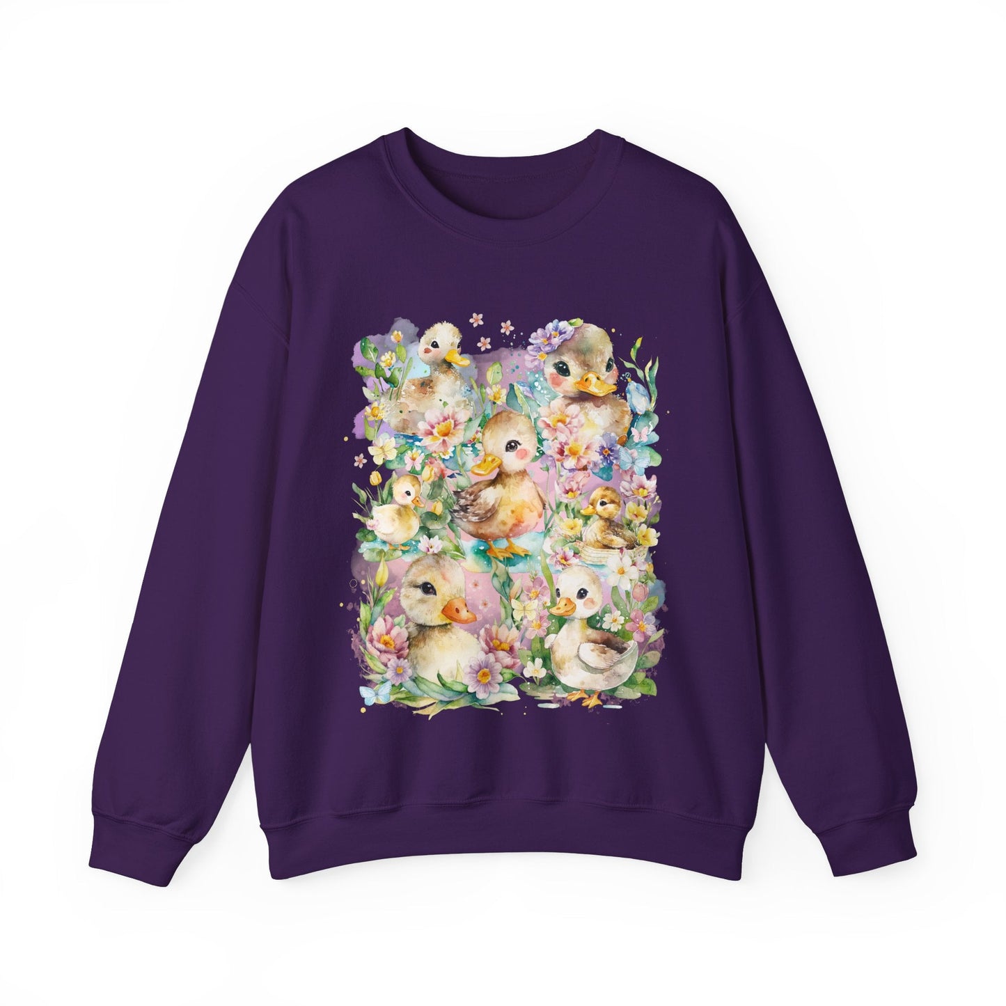 Floral Duck Sweatshirt