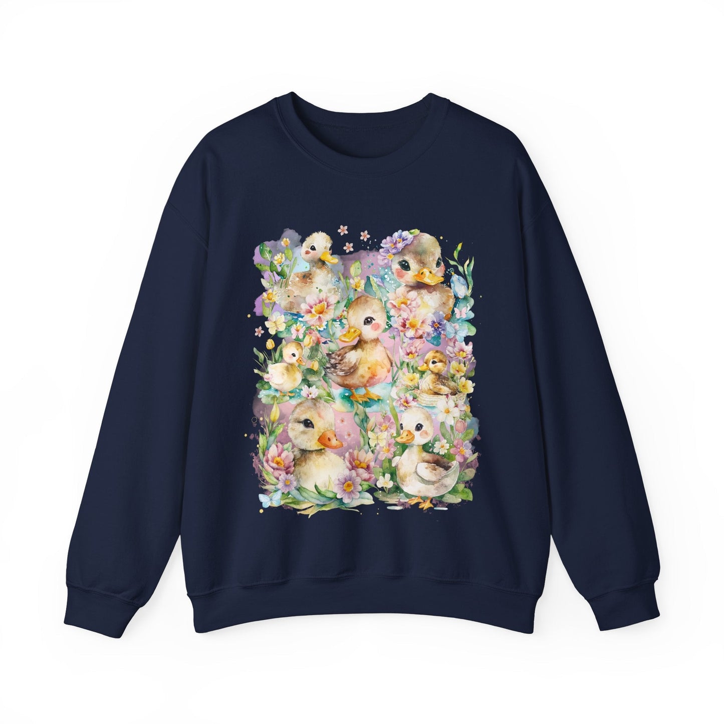 Floral Duck Sweatshirt