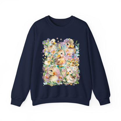 Floral Duck Sweatshirt