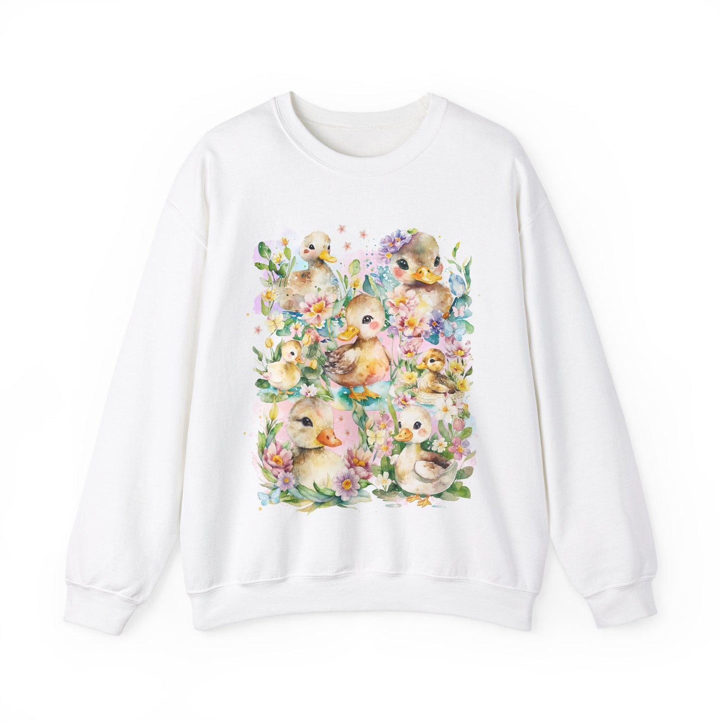 Floral Duck Sweatshirt