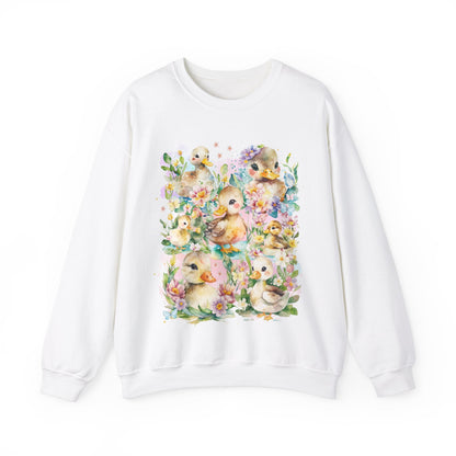 Floral Duck Sweatshirt