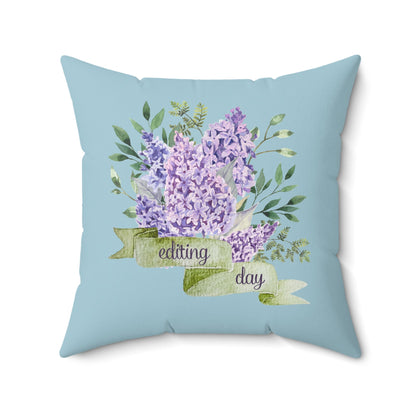 Floral Editing Pillow