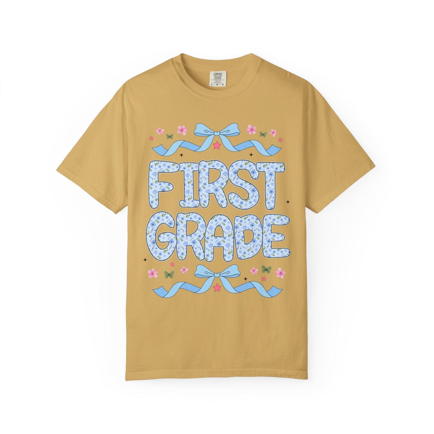 Floral First Grade Tee