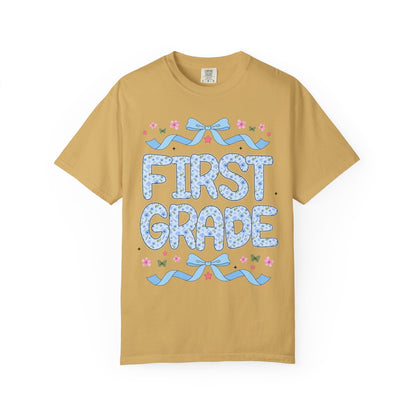 Floral First Grade Tee
