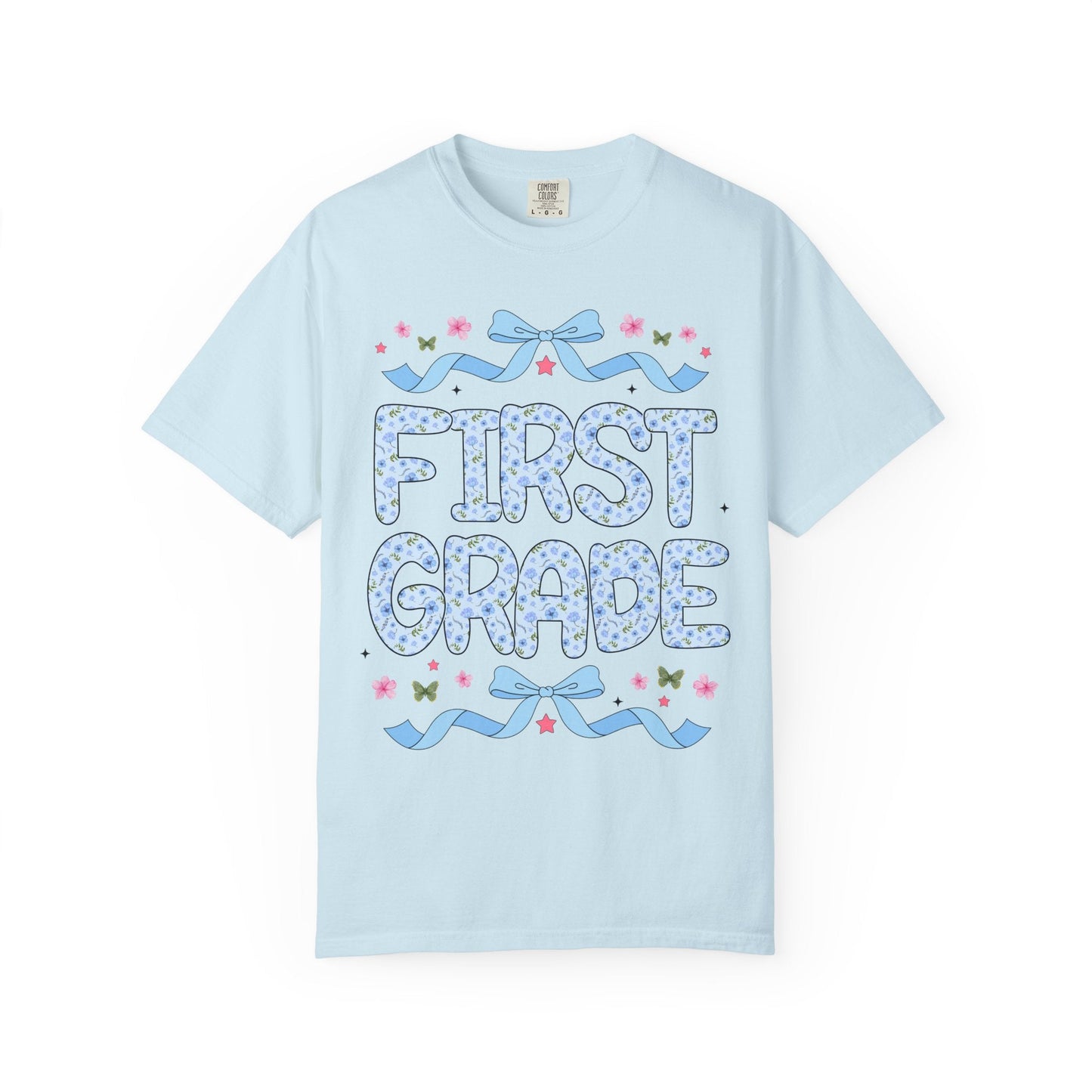 Floral First Grade Tee