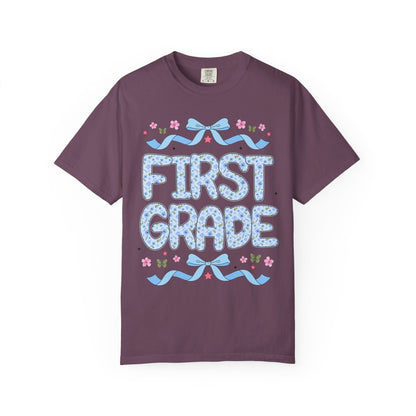 Floral First Grade Tee