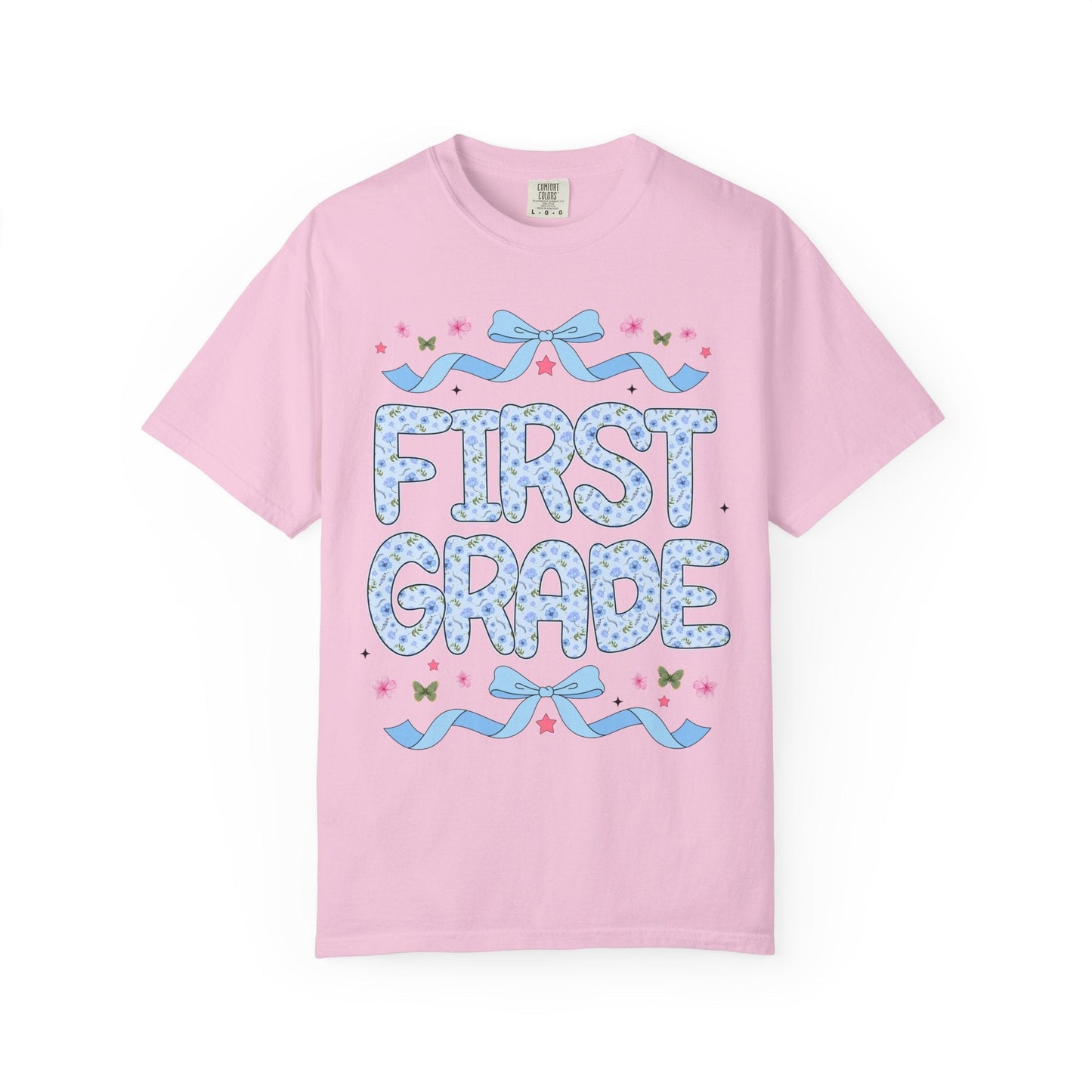 Floral First Grade Tee