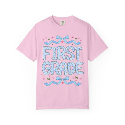 Floral First Grade Tee