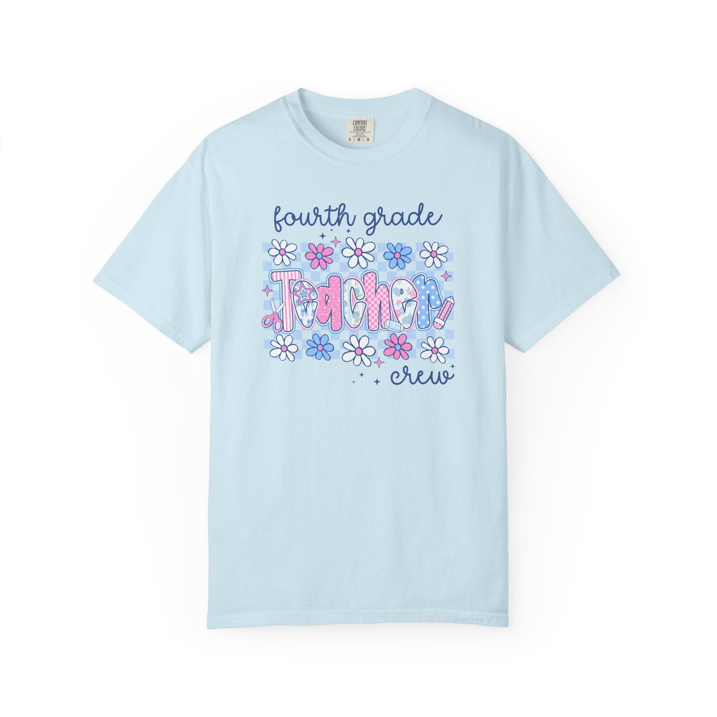 Floral Fourth Grade Tee