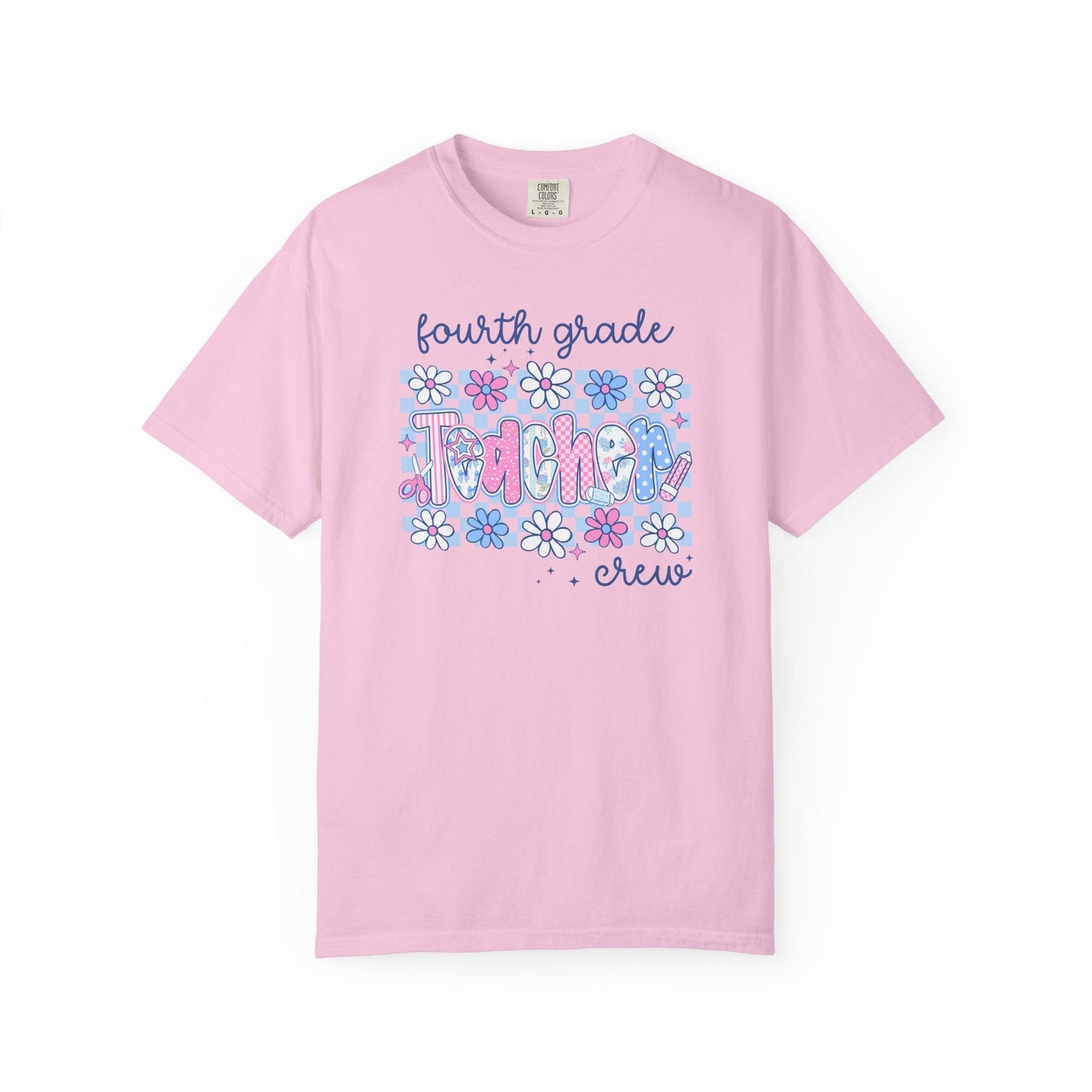 Floral Fourth Grade Tee